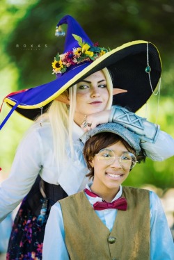 lord-darth-tantrum: One day you’ll maybe be as awesome as me, kid.  Taako: @lord-darth-tantrum Angus: @thatfabulousmicronation Photography: ROXAS Studios 