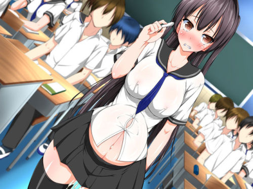 XXX pregnant-hentai-wizard:same school girl as photo