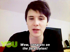 beaked:  Dan on Dylan O’Brien (x) 