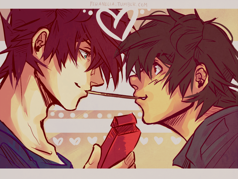 feranelia:  Woops, what do we have here? Isn’t it something I made for pocky day