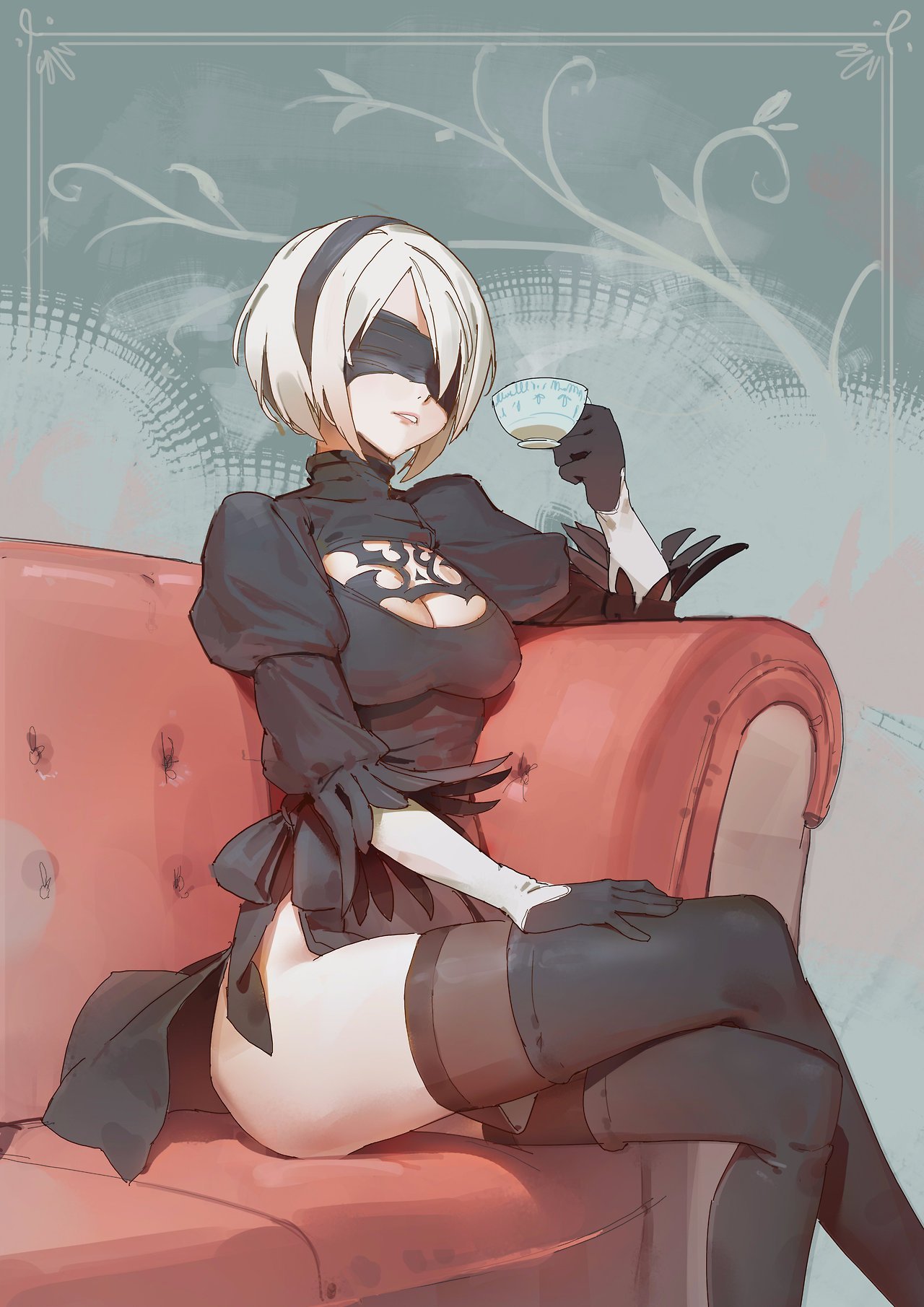 k-ui: hksさんのツイート: “Guest illustration for @Doomfest ’s Nier fanbook.