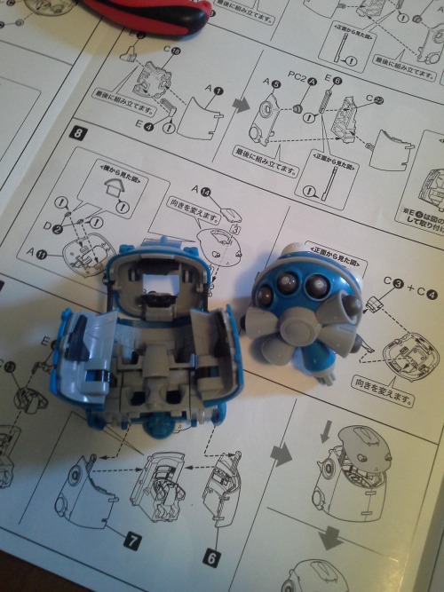 I put together a robot model kit for the first time today with champatron! Thanks again for the tool