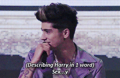 :  Endless List of Favorite Zarry Moments: Zayn & Harry compliments on each other’s physical features. 