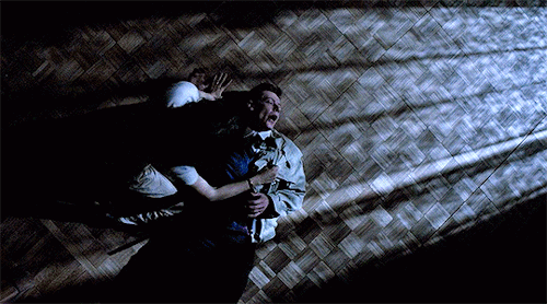 talesfromthecrypts: He ties me up, touches me, makes me watch, but he never lets me see his face. Opera (1987) dir. Dario Argento