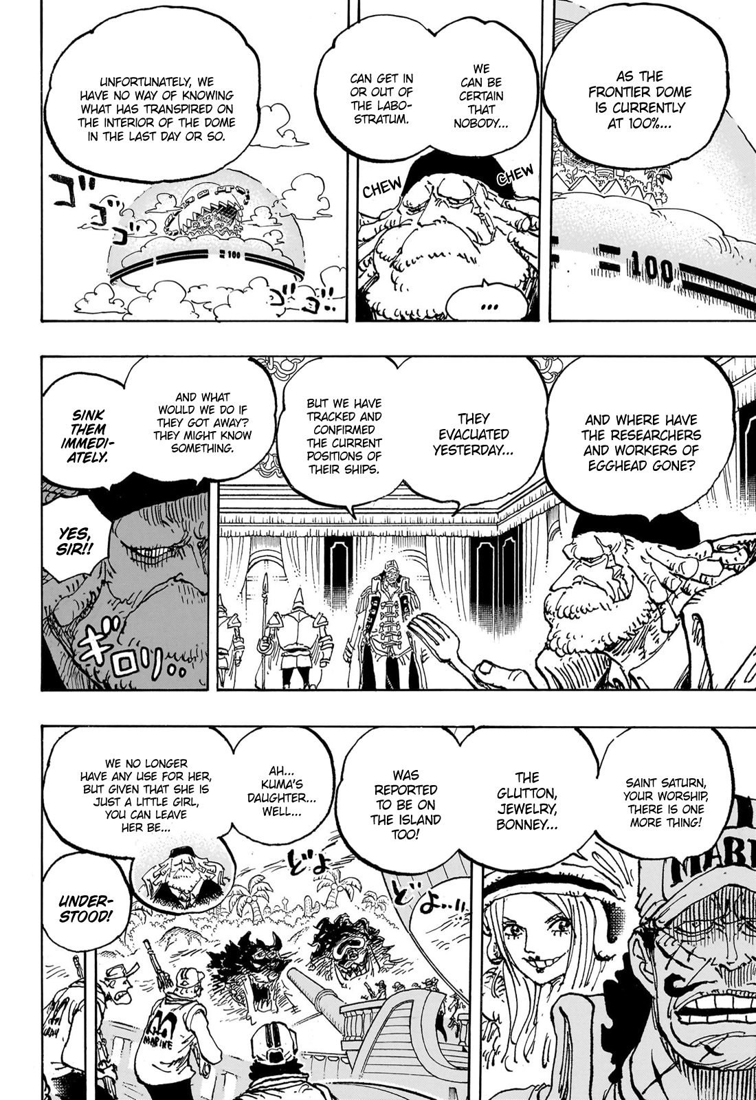 ONE PIECE Chapter 1100: Thank You, Bonney : r/OnePieceSpoilers