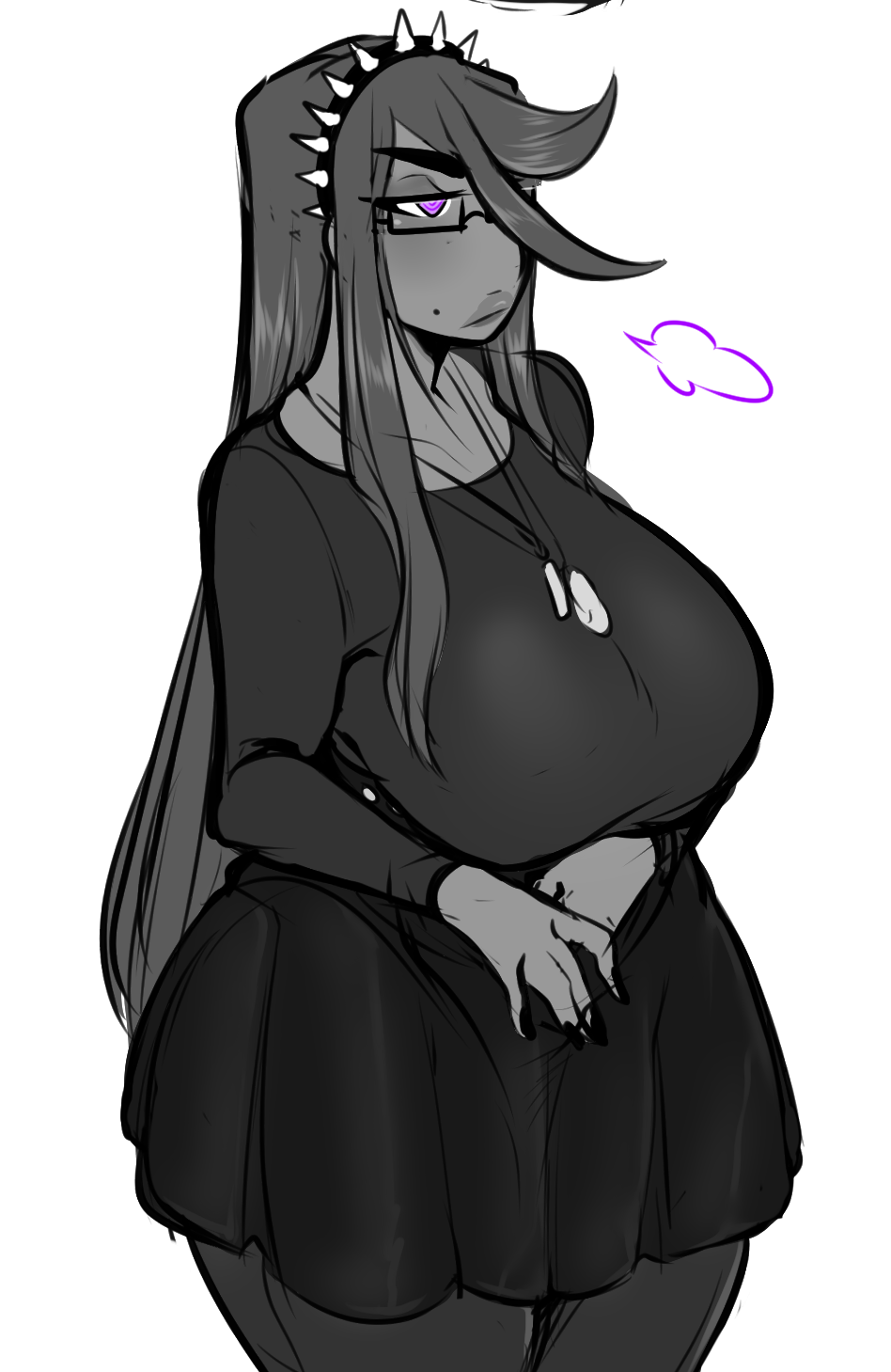queenchikkibug:wanted to doodle Kummie’s wardrobe a while back