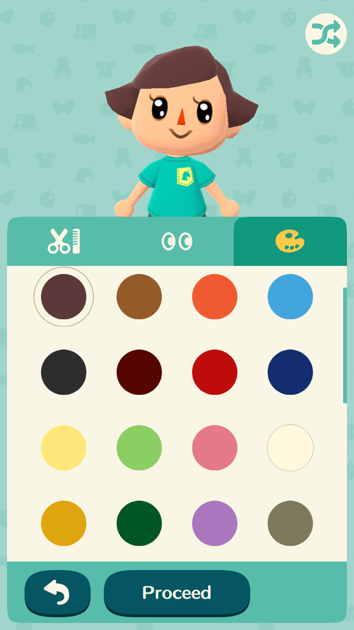 fuckyeah-animalcrossing:All customizable options for your character in Animal Crossing