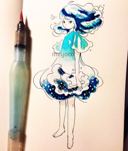 cousaten:  Ocean dresses