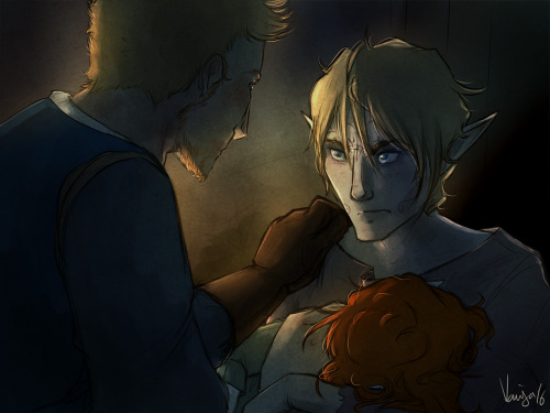 villnis: happy first day of @dapolyweek! decided to go with egg and tamlen’s joining for the f