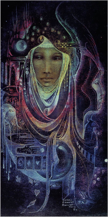 artsytoad: Susan Seddon Boulet, Fortuna www.artsytoad.tumblr.com
