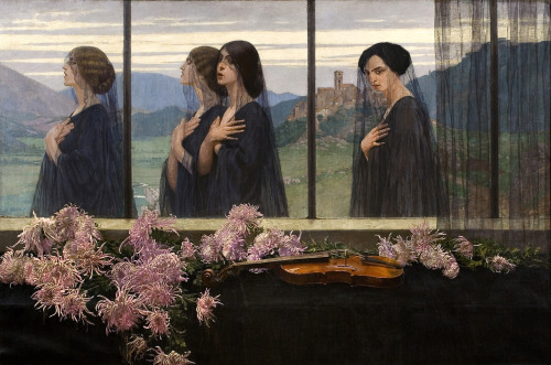 Edward Okuń - Judas - 1901Edward Okuń - Four Strings of a Violin - 1914