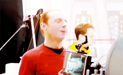 Nalyne-Blog:  Simon Pegg  + Star Trek Into Darkness - Behind The Scenes 