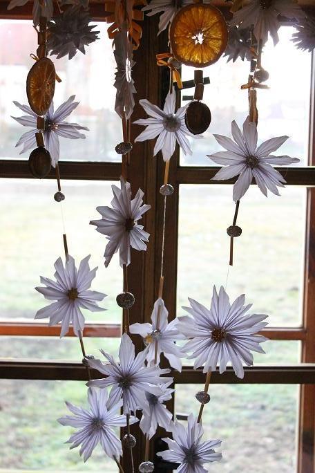 lamus-dworski:Examples of a podłaźniczka, one of the the oldest types of Christmas decorations in Po