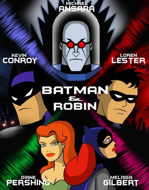 deviantart:  Posters by ~E-Bolo  kerainen: Batman animated poster movies Art by E-Bolo