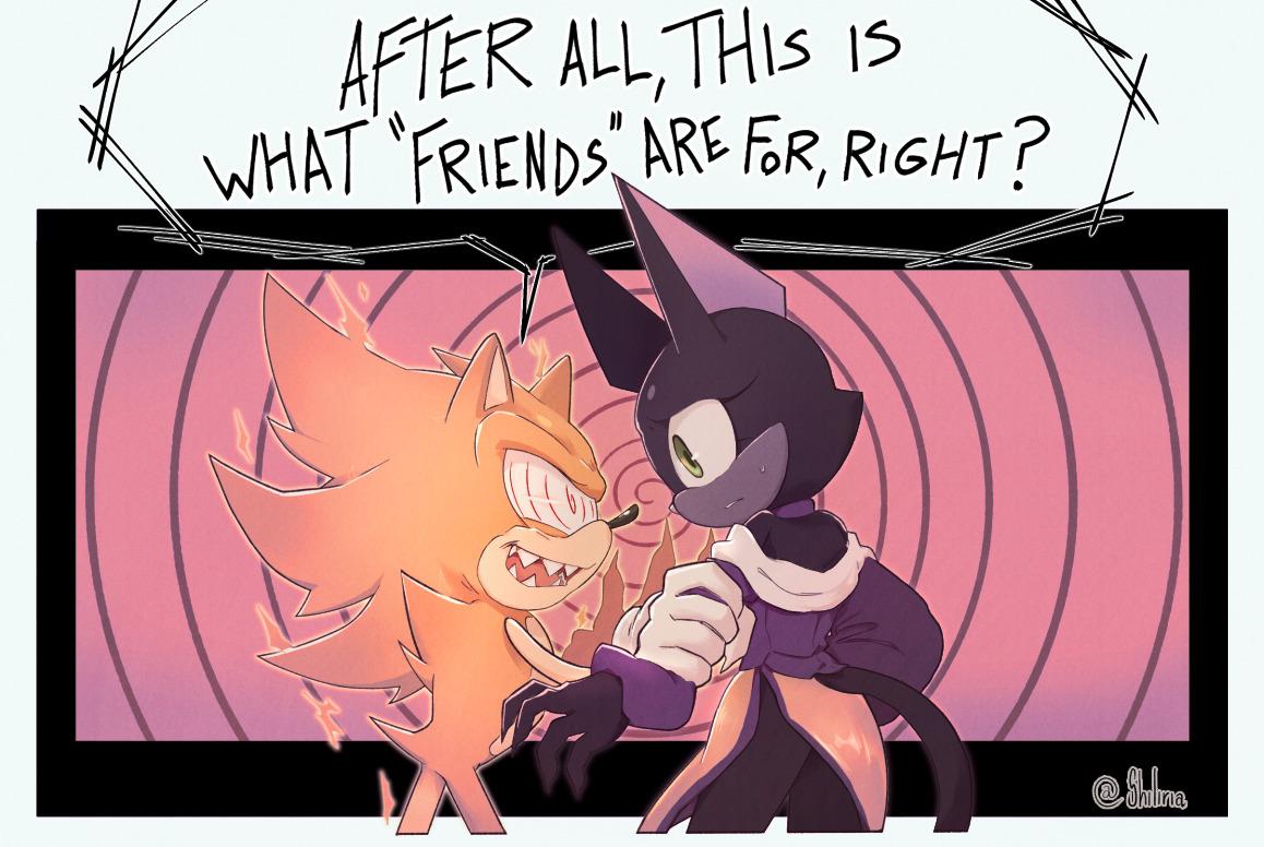 I'll feel better tomorrow — Ship all the ships💖 Super Sonic has two  types