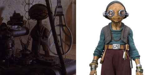 Having a Star Wars marathon and I noticed a figure that looks suspiciously like Maz Kanata in Anakin