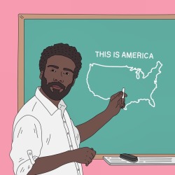 somehoodlum:  Geography class with childish gambino