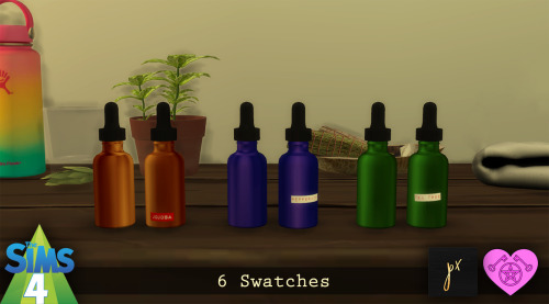 Glass Dropper BottlesI have wanted some little amber, blue, and green glass bottles with the pipette