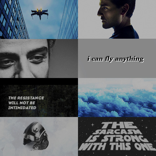 bb8poe: character aesthetic → poe dameron the best pilot in the resistance. 