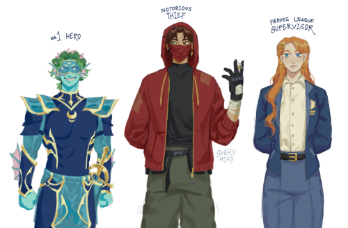 Obligatory Superhero Au !!