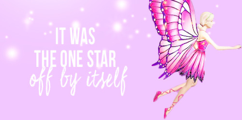 The Barbie Movie Countdown [1/5] Quotes → (Mariposa and Her Butterfly Fairy Friends)➥&quot;It was th