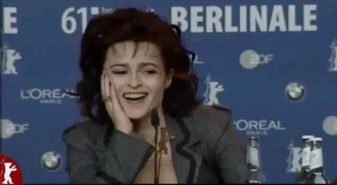 helenacorner:Random bits of Helena Bonham Carter … adorable moments…