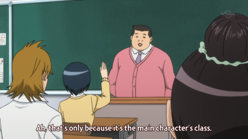 crackerwithcheese:  Every fucking school anime 