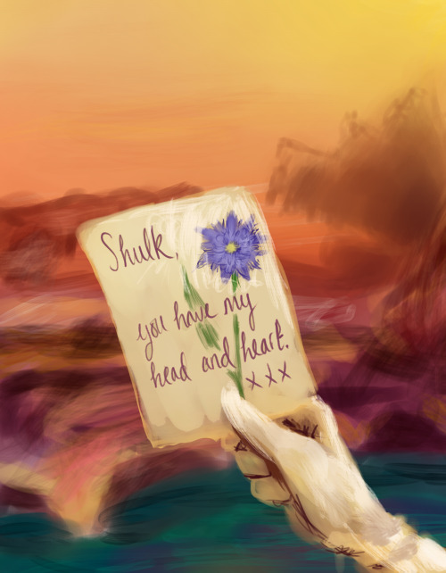askladymelia:  No. I cannot allow myself such selfish indulgence. What a foolish idea.