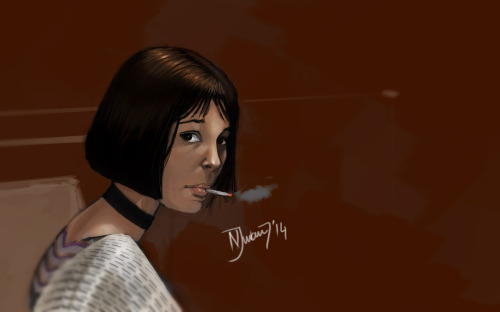 rawbdz:
““Mathilda”
1 hour and a half digital painting
Tools used-
Photoshop CC & Wacom Bamboo
https://www.youtube.com/watch?v=sf9U4z9zkVU
Speedpaint video
”