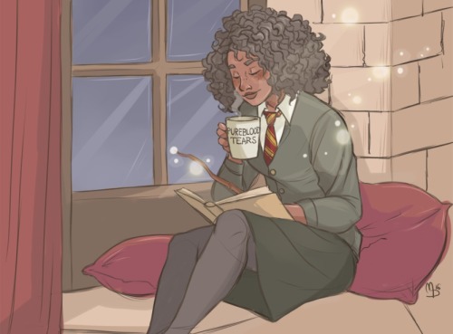 wingedcorgi:another day, another hermione