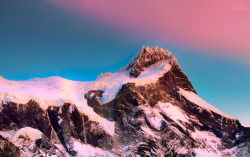 excdus:  Sunrise over Cuernos del Paine mountains in Torres del Paine-Patagonia Ania.Photography 