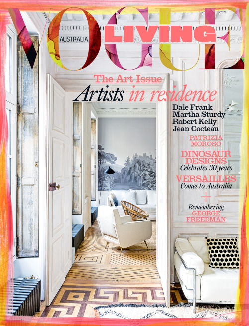 The November/December 2016 issue of Vogue Living is on sale now!On the cover of the art-themed issue