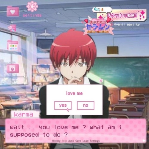 Photo Dump Of @Vanilllaamikly Dating Sims Edits On Pinterest!