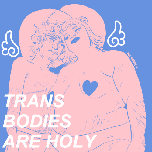 ryegarden:ryegarden:a little late, but happy trans day of visibility!! here is a speedy doodle! fill
