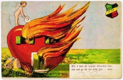 weirdvintage:  This Vintage Valentine depicts