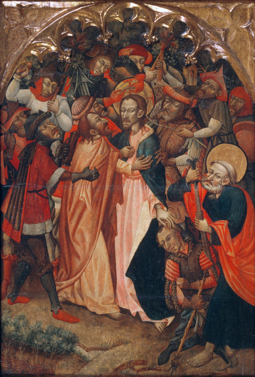 The Kiss of Judas, Master of Retascón, ca. 1410-25