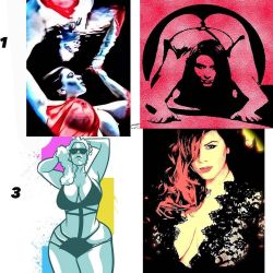 2ND ROUND. Vote for ONE IMAGE in this square&hellip; By choosing number 1, 2, 3 or 4. Remember that it is for a T-Shirt&hellip;. (if you are one of the artists, feel free to leave your name so I can tag you!) by londonandrews