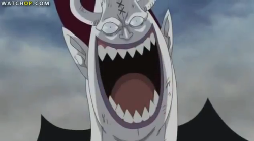 what-the-fuck-is-one-piece:   everyone is sad and in the background Moria’s like