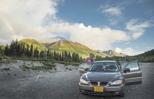 road-trippin’ with this Alaskan stud