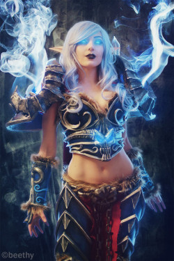 allthatscosplay:Nigri’s Death Knight Cosplay