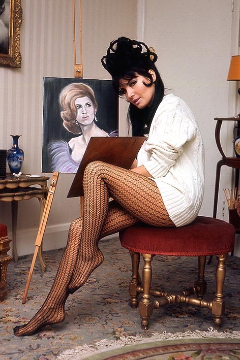 Very sexy Belgium actress Bettina Le Beau who made several appearances on The Benny Hill show during