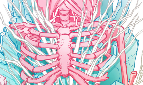 zoroko:  Another illustration for the “Sticks Stones Bones” series of illustrations