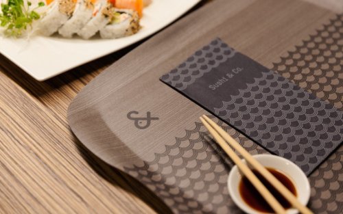 nae-design: Branding for a sushi restaurant on a Baltic Sea cruise ship, by BOND