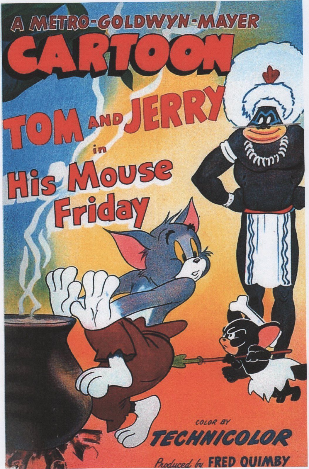 Тома 1951. His Mouse Friday 1951. Том и Джерри кот Робинзон. His Mouse Friday. Tom and Jerry his Mouse Friday.