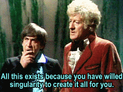 cleowho:“…and shally-me-gally-me-zoop, there it is?”The Three Doctors - season 10 - 1973