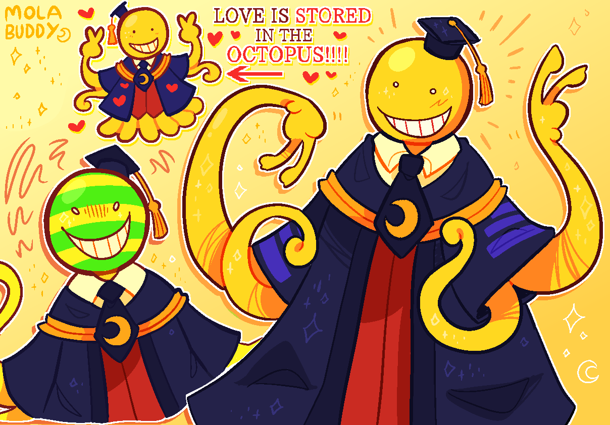 Be Happy - Koro Sensei :: Behance