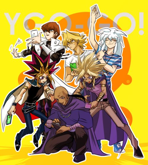 ygo–trash: 殻利藻 Atem holding his phone like that is giving me anxiety.