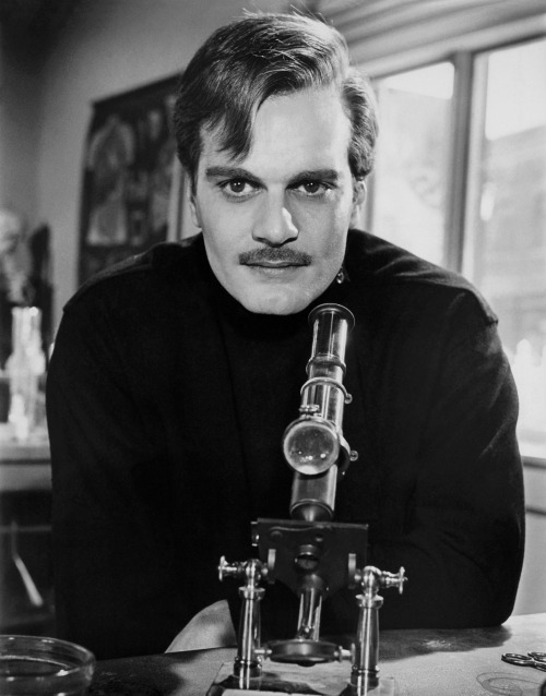 blockmagazine-deactivated201601: Portrait of Omar Sharif for Doctor Zhivago directed by David Lean, 