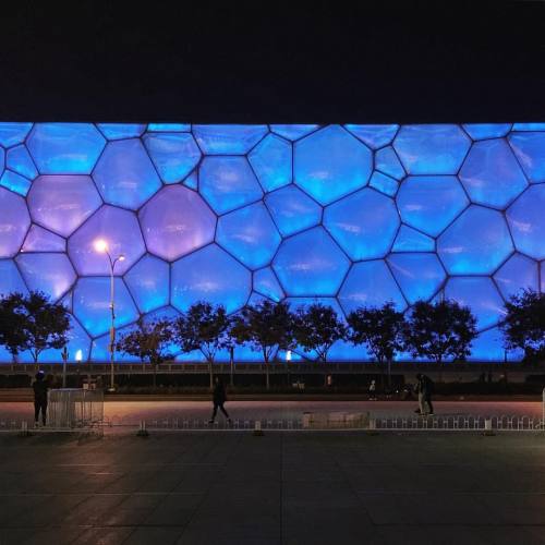 The #Watercube by PTW Architects + @arupgroup (2008) for the #Beijing Olympics #ArchDaily #architect