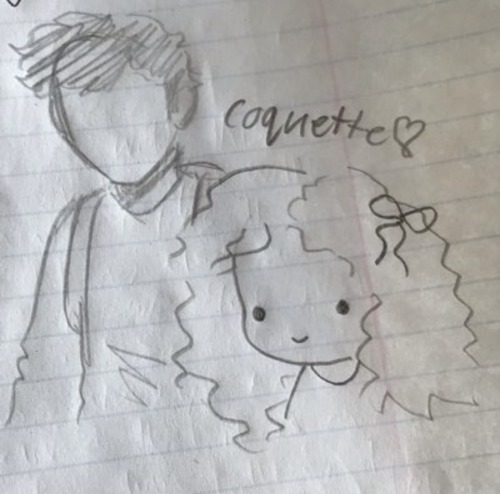 My Best Friend Drew Me And My Crush Together (she Has No Idea How His Face Looks Like) Its Not Accurate